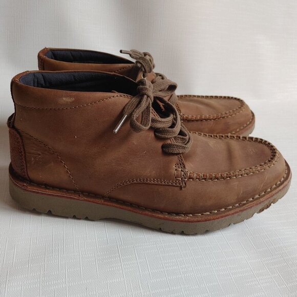 Clarks Vargo Apron Boots Men's Size 7 Dark Brown  Ankle Boot - Picture 4 of 8